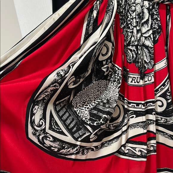 DKNYC Black and Red A-Line Long Sleeve Dress - Picture 4 of 5